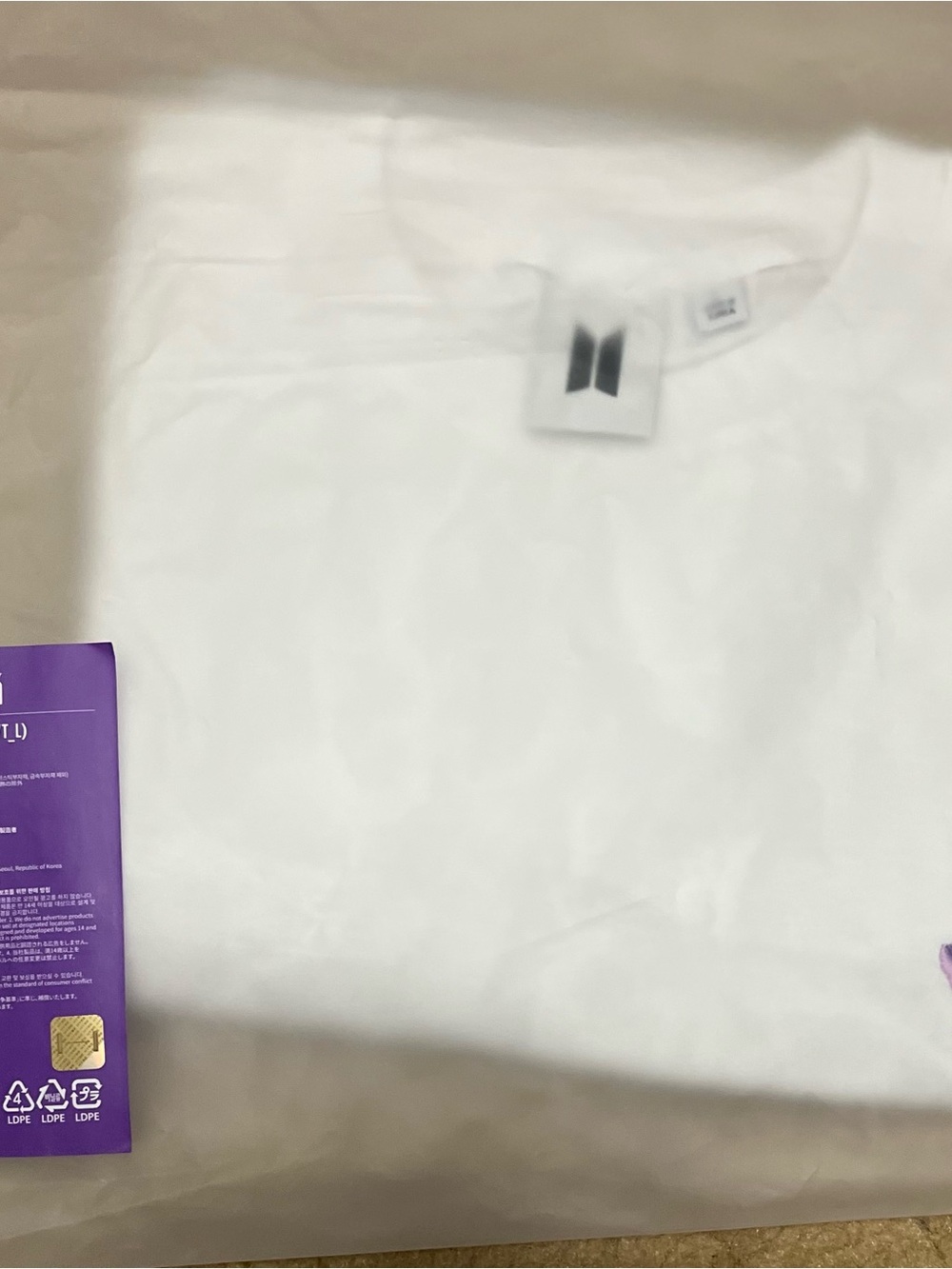 BTS White T-shirt